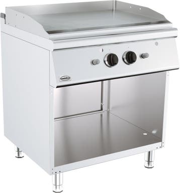 Combisteel Bakplaat | Base 700 | Gas | Verchroomd Glad | 13k, Zakelijke goederen, Horeca | Keukenapparatuur, Ophalen of Verzenden