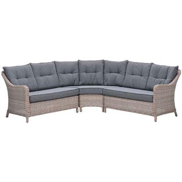 Garden Impressions Nova lounge diningset 3-delig - vintage, Verzenden, Nieuw