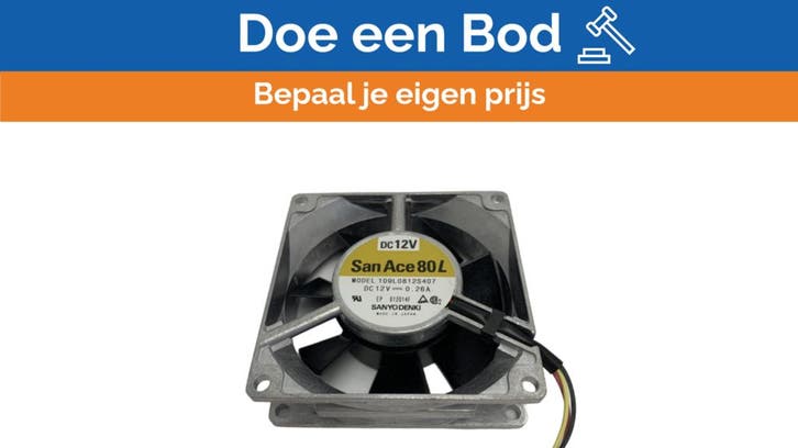 Bieden: Furuno X-Band Radar Fan Motor 12V DC 0.26A Sanyo De, Watersport en Boten, Navigatiemiddelen en Scheepselektronica, Radar