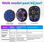 Gatson Pro Boxing Machine Inclusief Bokshandschoenen - Extra, Sport en Fitness, Boksen, Ophalen of Verzenden, Zo goed als nieuw