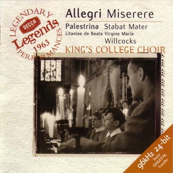 cd - Allegri - Litaniae De Beata Virgine Maria, Verzenden, Zo goed als nieuw