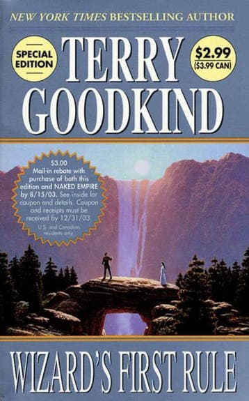 Wizards First Rule - EN -  Terry Goodkind - Paperback, Gelezen, Terry Goodkind, Ophalen of Verzenden, Fictie