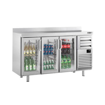 GGM Gastro | Barkoelkast PREMIUM PLUS - 1960x600mm - met 3 |, Verzenden, Nieuw in verpakking, Meubilair