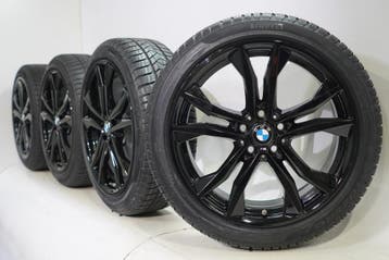 BMW X1 F48 X2 F39 715M 19 inch velgen Pirelli Runflat Winter, 19 inch, Gebruikt, Velg(en), Winterbanden