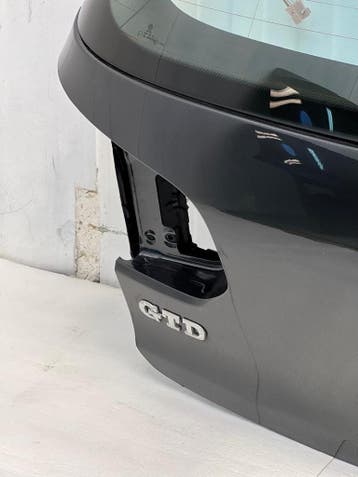 VW Golf VI bj.2012 achterklep metallic grijs LA9W, Gebruikt, Achter, Volkswagen, Achterklep