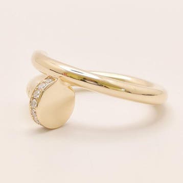 Cartier - Ring - 18 karaat Geel goud - maar een spijker, Nieuw
