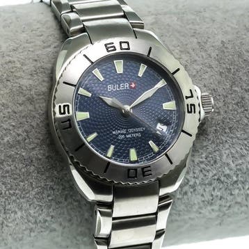 Buler - Swiss Made Watch - BU38182-SS-9 - Zonder, Nieuw