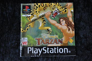 Disneys Tarzan Playstation 1 PS1 Manual Only PAL, Spelcomputers en Games, Verzenden, Nieuw