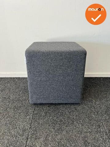 Rohde & Grahl - Poef - met wielen - 47.5x45x45cm - Antraciet, Werkplek, Ophalen of Verzenden, Gebruikt, Overige typen