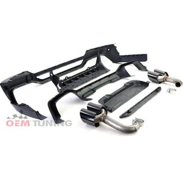 X4 G02 Aero Pakket | X4 Serie | 18-21 | Hoogglans Zwart |, Nieuw, Ophalen of Verzenden, Bumper, BMW