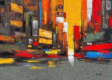 Hoang Anh (1984) - Fragments de Temps 100 140 cm