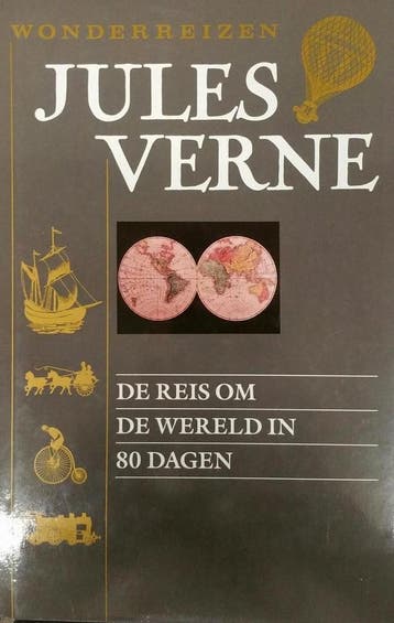 Jules Verne - wonderreizen De reis om de wereld in 80 dagen, Verzenden, Gelezen, Jules Verne