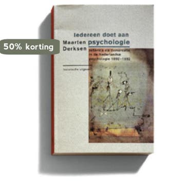 Iedereen doet aan psychologie - M. Derksen 9789065544995, Verzenden, Gelezen, M. Derksen
