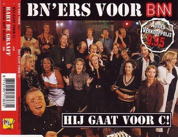 cd single - BNers Voor BNN - Hij Gaat Voor C!, Verzenden, Zo goed als nieuw, Pop