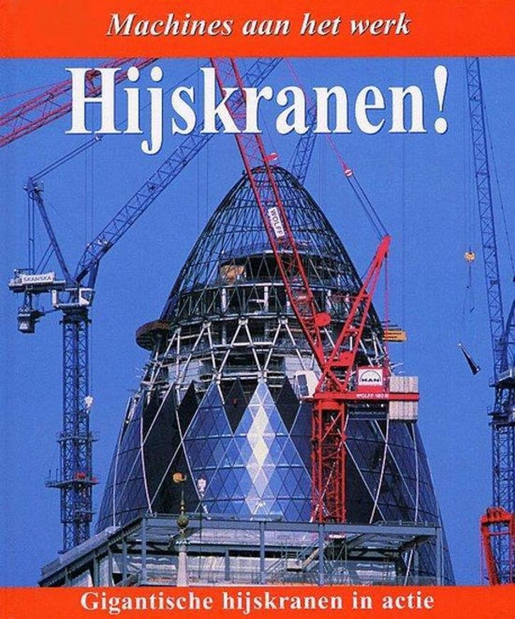 Hijskranen ! / Machines aan het werk 9789020692082, Boeken, Kinderboeken | Jeugd | 10 tot 12 jaar, Gelezen, Verzenden