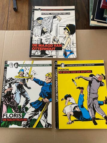 3 Strips uit de Toonder Studios - vrij zeldzaam, Ophalen of Verzenden, Gebruikt, Boek of Spel