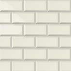 Wandtegel metrotegel 10x20 beige glans wandtegel, Doe-het-zelf en Verbouw, Tegels, Ophalen, Nieuw, 10 m² of meer, Wandtegels
