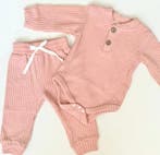 2-delig baby pakje met broek en romper met lange mouwen, Kinderen en Baby's, Babykleding | Maat 62, Nieuw, Sweet-One, Pakje, Verzenden
