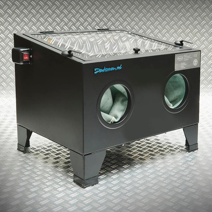 Datona Straalcabine - 90 liter - Datona - Zwart, Doe-het-zelf en Verbouw, Overige Doe-het-zelf en Verbouw, Nieuw, Ophalen of Verzenden