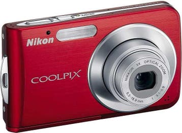 Nikon Coolpix S210 Digitale Compact Camera - Rood, Verzenden, Zo goed als nieuw
