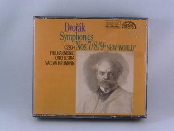 Dvorak - Symphonies nos. 7, 8, 9 / Vaclav Neumann (2 CD), Ophalen of Verzenden, Zo goed als nieuw