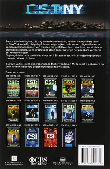 CSI: NY: Valkuil 9789061120773 S.M. Kaminsky, Verzenden, Gelezen, S.M. Kaminsky