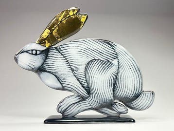 Studio Habrat - Maciej Habrat - sculptuur, Hare - 22.5 cm -, Antiek en Kunst