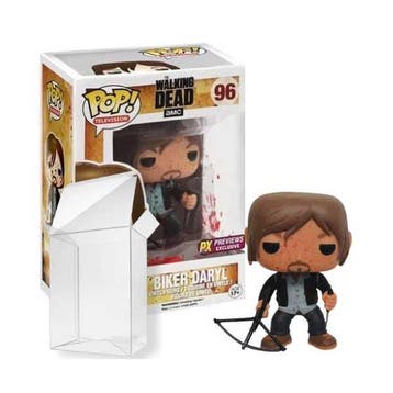 Funko Pop    Biker Daryl BLOODY 96 PX Previews, Verzenden, Nieuw