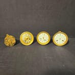 Uurwerk (4) - Antiek Messing - 1850-1900 - 4 losse uurwerken