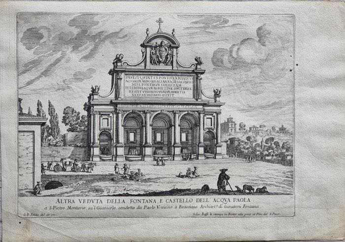 Giovanni Battista Falda (1643–1678) - Giovanni Giacomo de, Antiek en Kunst, Antiek | Overige Antiek