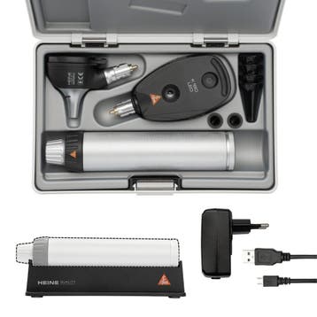 HEINE K180 set 3,5 Volt, K180 LED F.O. Otoscoop, K180 LED, Diversen, Verzenden, Nieuw