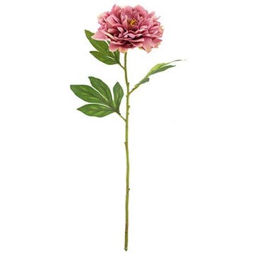 Chloe Pioenroos Vintage Roze Zijdenbloem 77 cm per stuk, Ophalen of Verzenden, Nieuw
