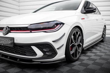 Maxton Canards (Bumper Spoilers) Volkswagen Polo GTI Mk6, Auto diversen, Tuning en Styling, Verzenden
