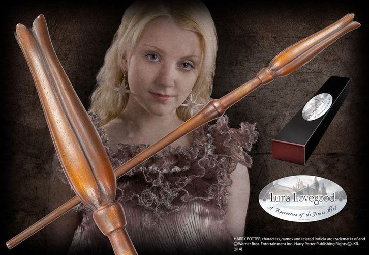 Harry Potter Wand Luna Lovegood (Character-Edition), Verzamelen, Film en Tv, Nieuw, Ophalen of Verzenden