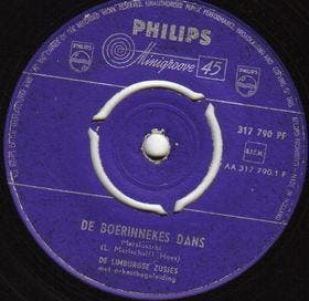 vinyl single 7 inch - De Limburgse Zusjes - De Boerinneke..., Verzenden, Zo goed als nieuw, 7 inch, Pop