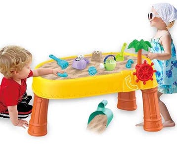 XTH2-in-1 zand- en watertafel (speeltafel), Nieuw