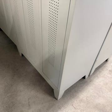 Partij 3-deurs lockerkast - 185x88x50 cm, Ophalen of Verzenden, Nieuw