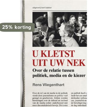 U kletst uit uw nek - Rens Vliegenthart 9789035137592, Verzenden, Zo goed als nieuw, Rens Vliegenthart