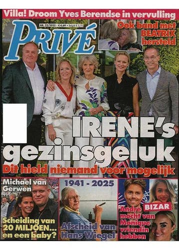 Privé - 22 2025, Boeken, Tijdschriften en Kranten, Verzenden, Nieuw, Gossip of Showbizz