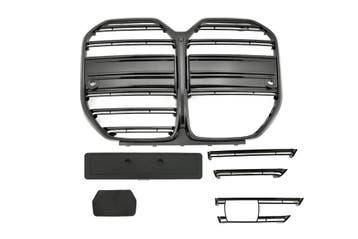 Grille Grille glans zwart geschikt voor BMW 4 Serie G26 Gran