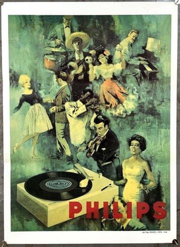 Anonimo - Philips Record Player (Green) | Roggero & Tortia