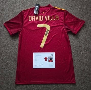 Spain - Voetbal Europees kampioenschap - David Villa -, Nieuw