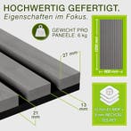 Wandpanelen - Akoestische panelen - Lattenwand - 2 stuks - 1, Verzenden, Zo goed als nieuw