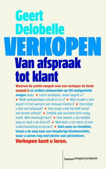 Verkopen | Geert Delobelle | Nieuw, Ophalen of Verzenden, Nieuw, Geert Delobelle