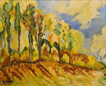 After Paul Cézanne (1839–1906) - NO RESERVE - Autumn Path In