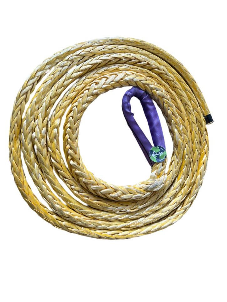 Hawk-Line Touw UHMPE - 1 oog 8 mtr 24mm 45TON Meertouw /..., Watersport en Boten, Beroepsscheepvaart, Nieuw, Verzenden