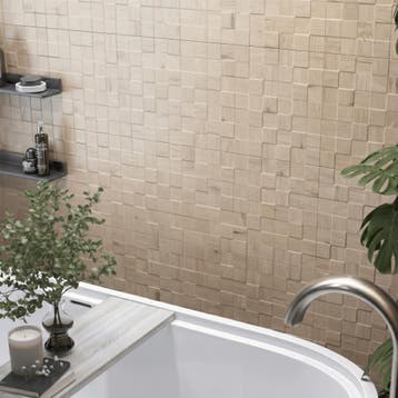 Wandtegel Beige 30x60cm (Muurtegels, Muur- en plafondtegels), 60 cm of meer, Nieuw, Ophalen of Verzenden, 10 m² of meer