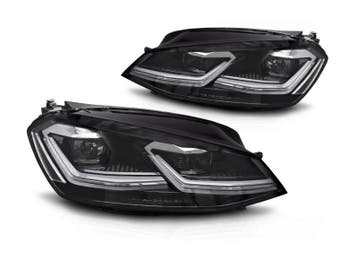 Full LED koplampen dynamisch SilverLine geschikt voor VW, Verzenden, Nieuw, Volkswagen