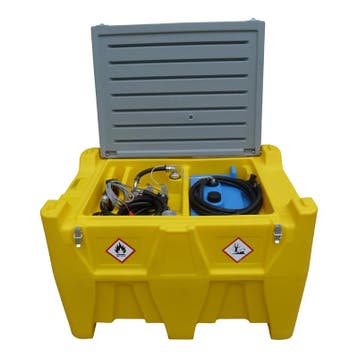 Combitank mobiel voor 400 liter diesel en 50 liter AdBlue®, Verzenden