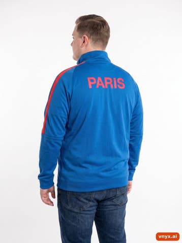 Nike Sportjassen Heren maat XL Blauw Vintage, Ophalen of Verzenden, Nieuw